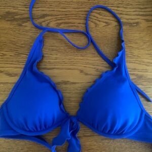 Victorias Secret Blue bikini top